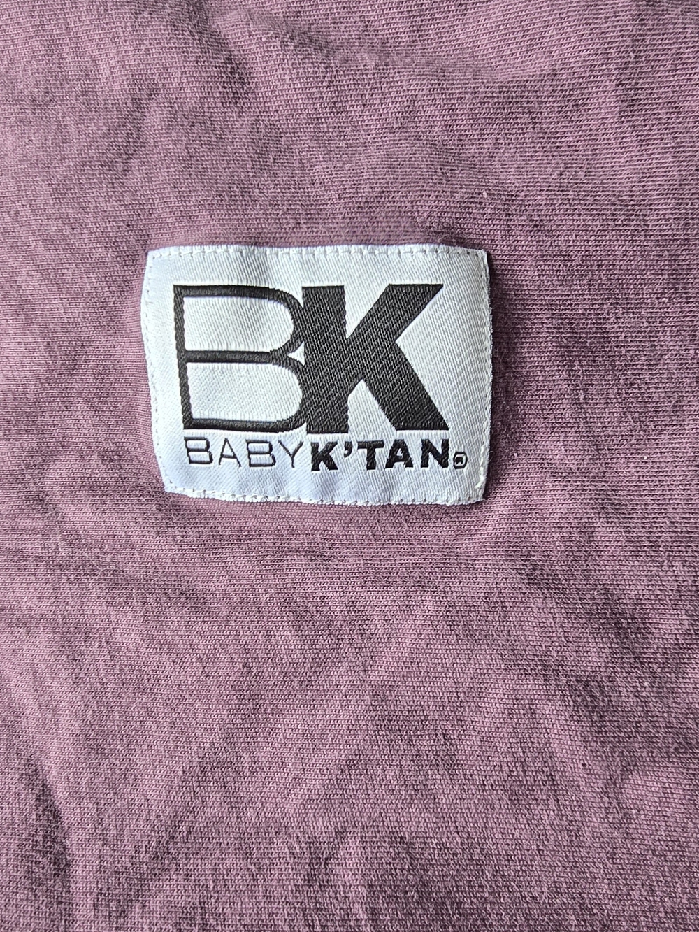 Baby K'Tan Lavender Cotton Wrap Sling Size Small Barely Used
